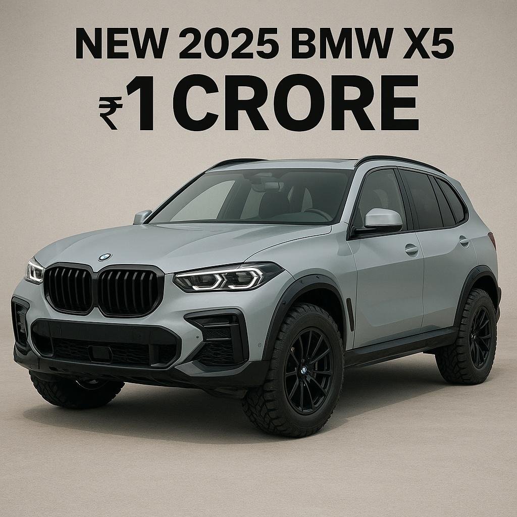 New 2025 BMW X5 priced at ₹1 crore with bolder look and xOffroad kit