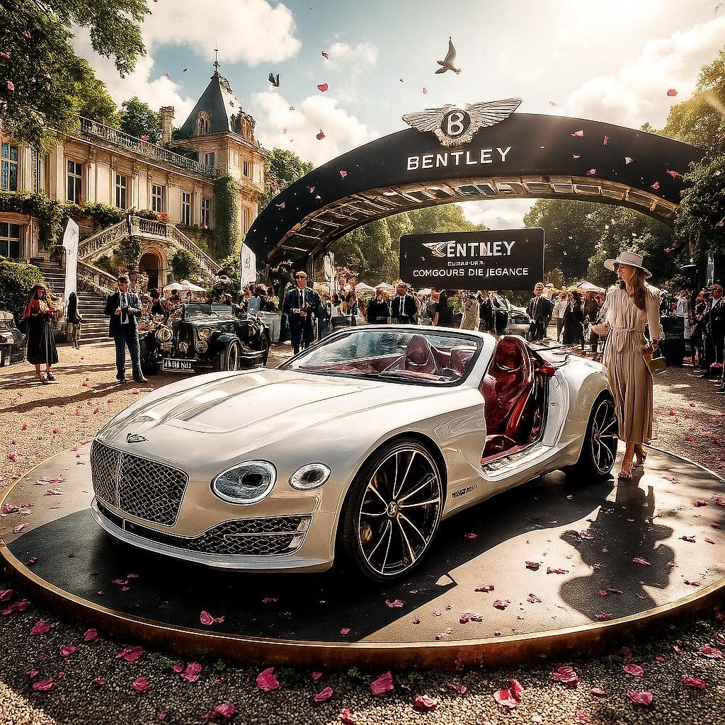 Inside the Debut Bentley EXP 15 Concept at Concours d’Elegance
