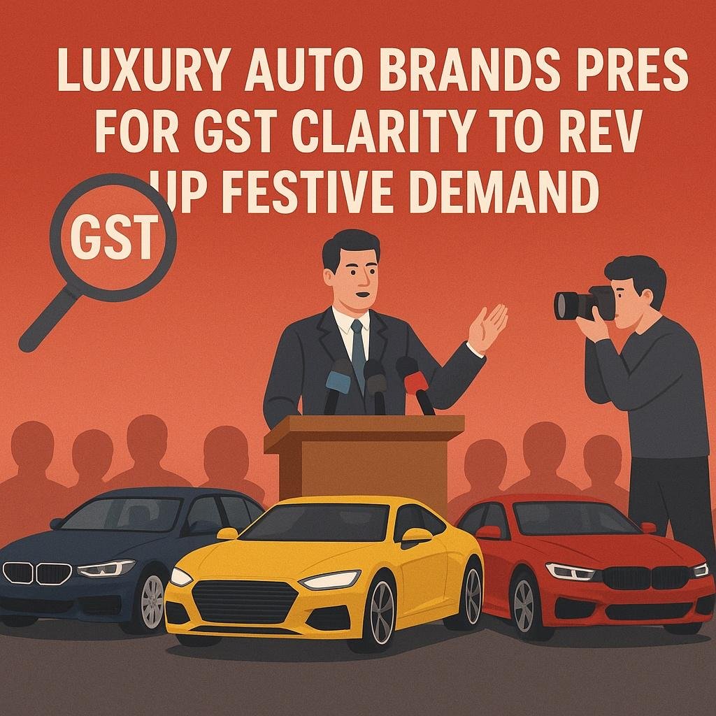 Luxury Auto Brands Press for GST Clarity to Rev Up Festive Demand